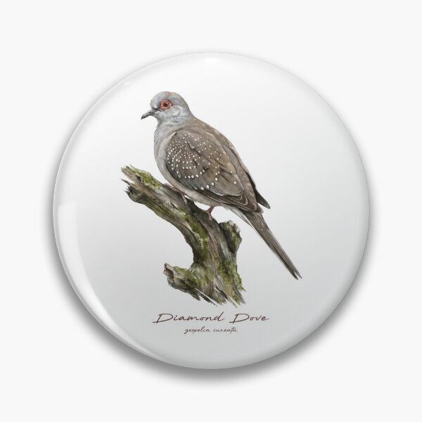 Item preview, Diamond Dove on Rustic Tree designed and sold by Takeda-art.