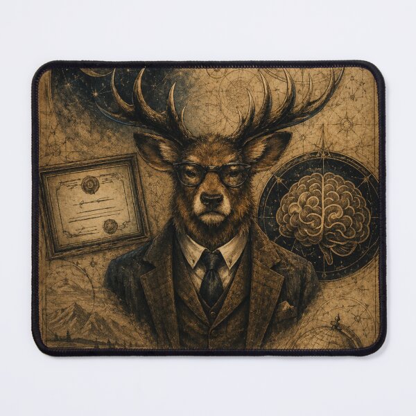 Item preview, The Antlered Autodidact — Archive Plate VII designed and sold by InnerwayStudio.