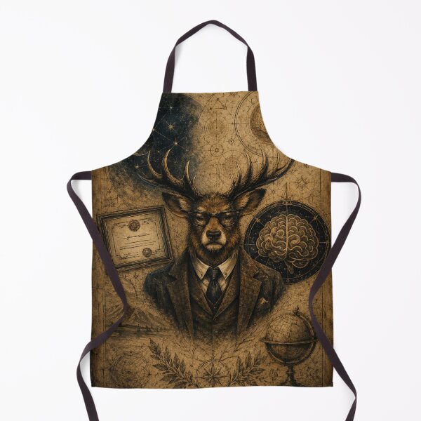Item preview, The Antlered Autodidact — Archive Plate VII designed and sold by InnerwayStudio.