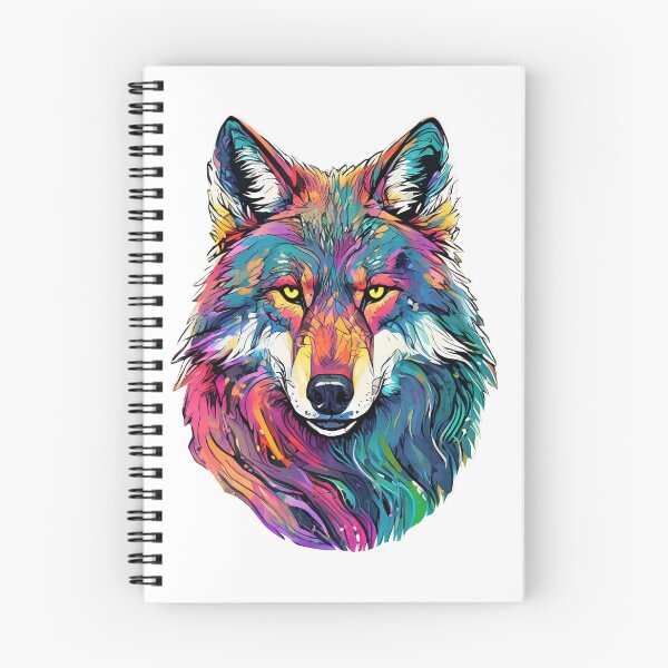 Item preview, Colorful Wolf - Great Graphics designed and sold by PawelZmich.