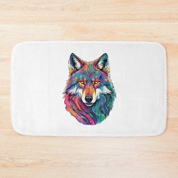 Item preview, Colorful Wolf - Great Graphics designed and sold by PawelZmich.