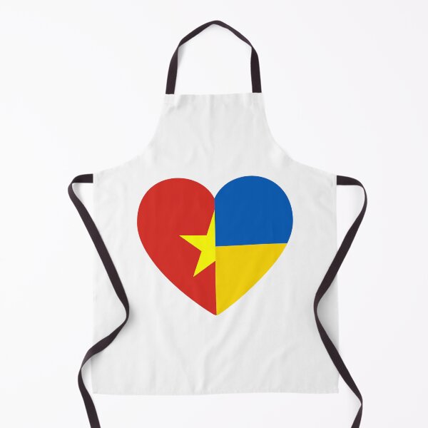 Item preview, Vietnam Ukraine | 2 Nations 1 Heart designed and sold by sublimesun.