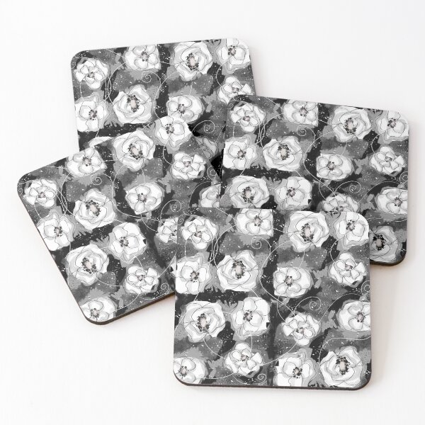 Item preview, White flowers designed and sold by Emendi.