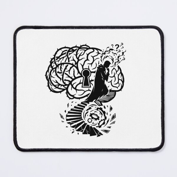 Item preview, Obsession Inspired Psychological Thriller Abstract Mind Art designed and sold by CreativeArt520.
