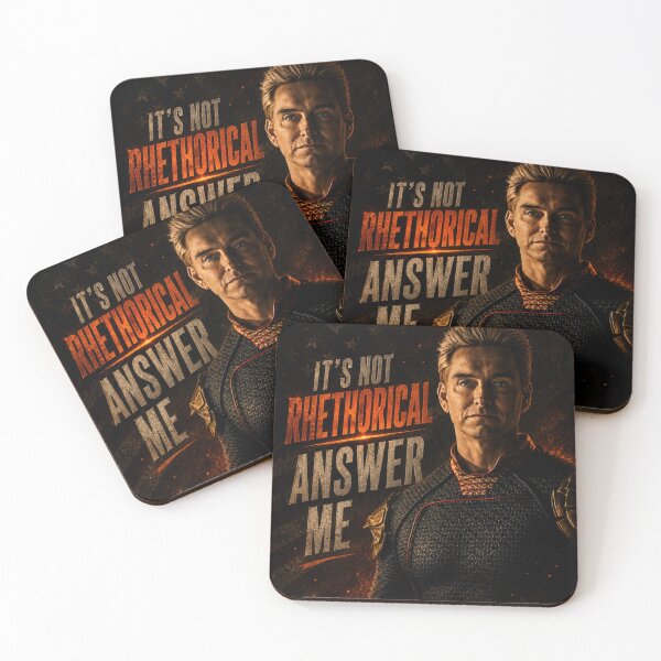 Item preview, Homelander scary quotes designed and sold by ItsAllYellow.