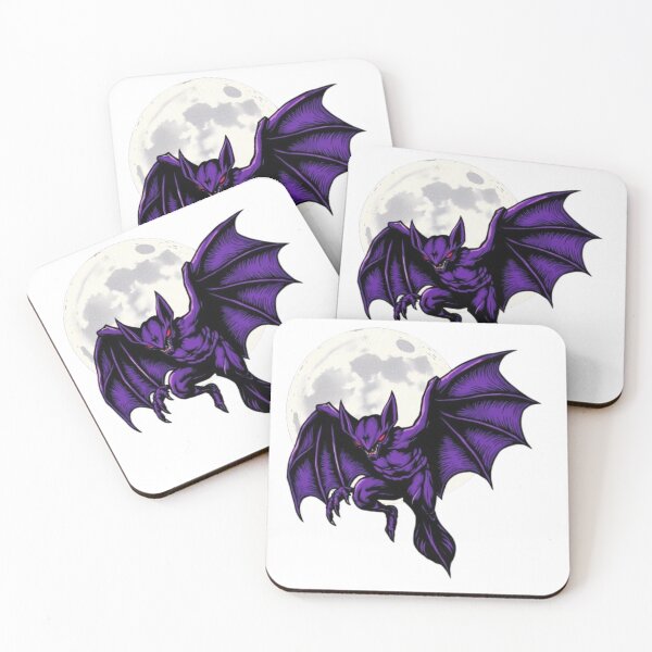 Item preview, Neon Crobat Bat Creature Retro Sunset T-Shirt Design designed and sold by MystiColo.