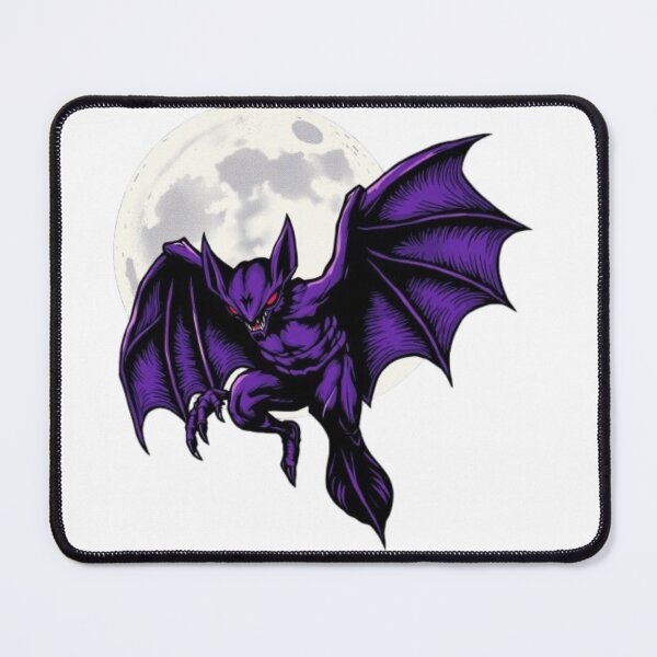 Item preview, Neon Crobat Bat Creature Retro Sunset T-Shirt Design designed and sold by MystiColo.