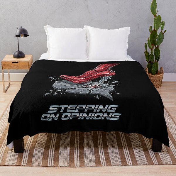 Item preview, Sci Fi Cyberpunk Stepping On Opinions designed and sold by SplashTastic.