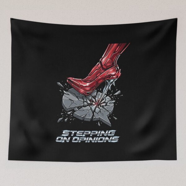 Item preview, Sci Fi Cyberpunk Stepping On Opinions designed and sold by SplashTastic.