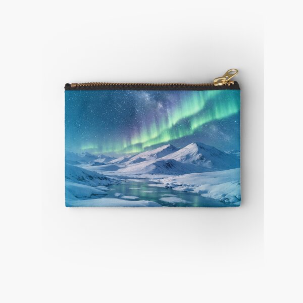 Item preview, Aurora snow landscape designed and sold by SeanTee.