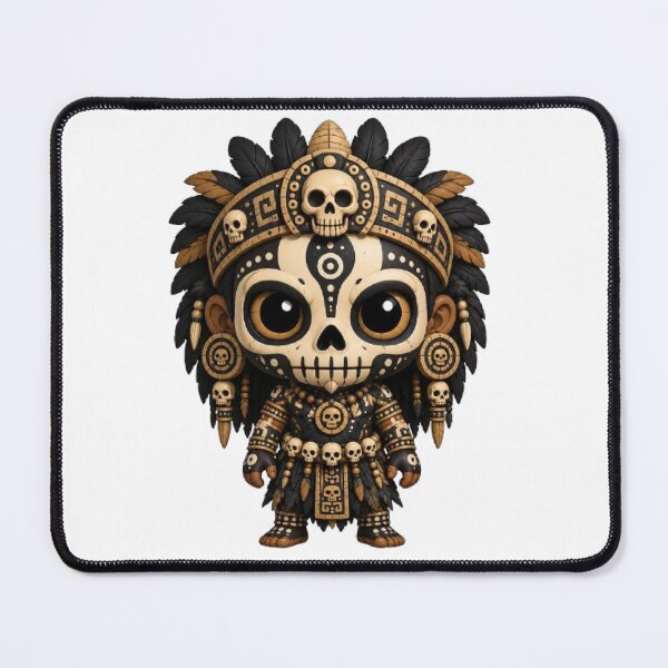 Item preview, Ah Puch Mythology Mascot Design designed and sold by The Dark Files.