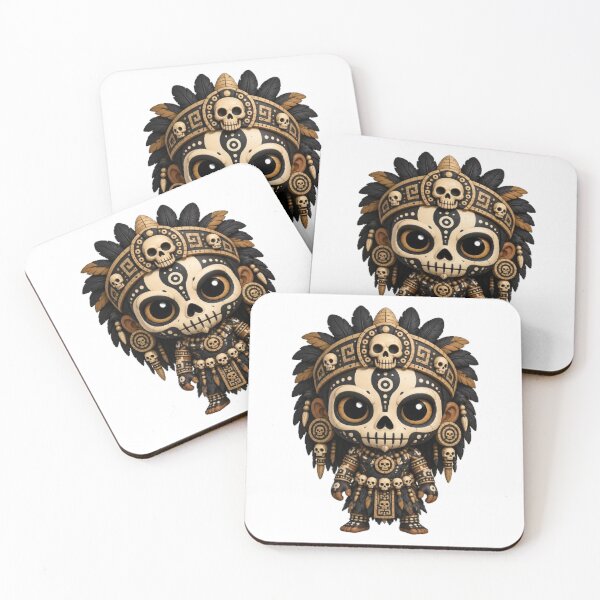 Item preview, Ah Puch Mythology Mascot Design designed and sold by The Dark Files.
