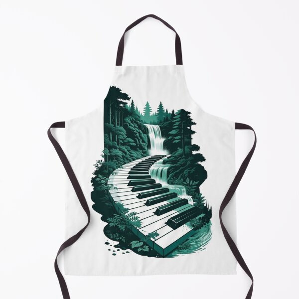 Item preview, Piano Waterfall Forest designed and sold by NatureHarmony16.