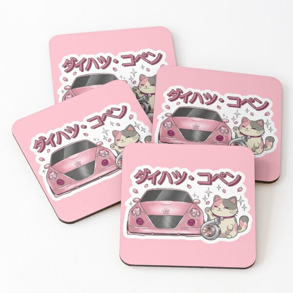 Item preview, Pink Daihatsu Copen Spirit Forest JDM Art designed and sold by Nova Blend.