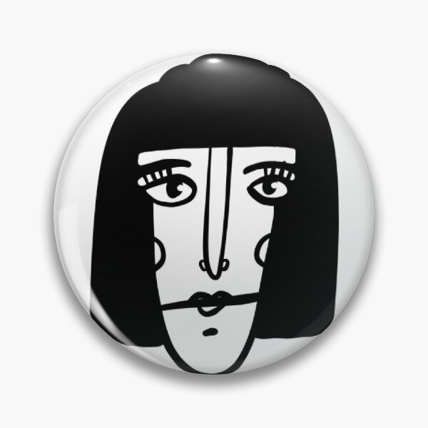 Item preview, Chic Rue Dparis French Avant Garde Portrait Illustration designed and sold by volkanikstudios.