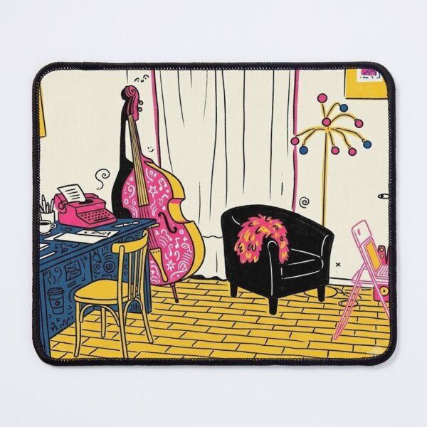 Item preview, “Bass-ically Summoned by the Breakfast Sofa” designed and sold by Print Fiction.