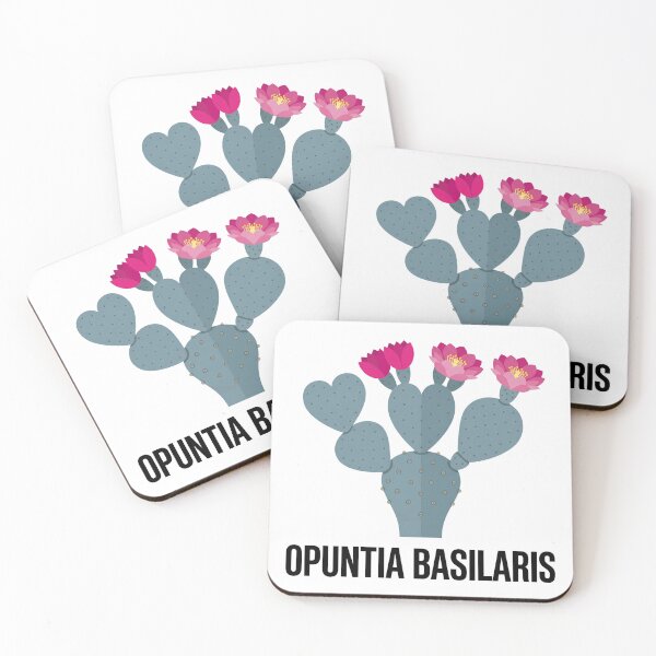 Item preview, Minimalist Heart Cactus Opuntia Basilaris Botanical Vector Art designed and sold by GreenDivisionJP.