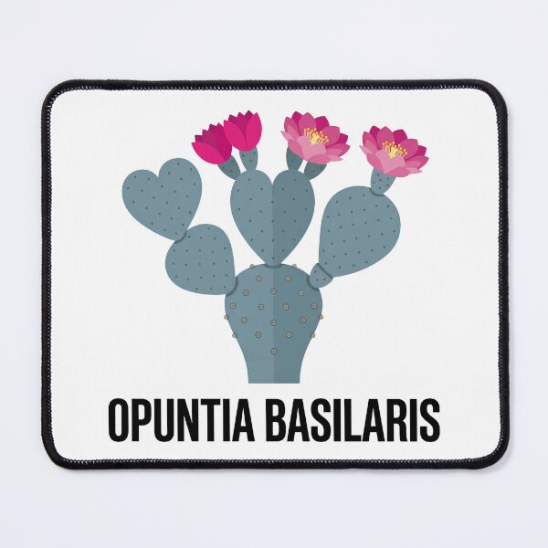 Item preview, Minimalist Heart Cactus Opuntia Basilaris Botanical Vector Art designed and sold by GreenDivisionJP.