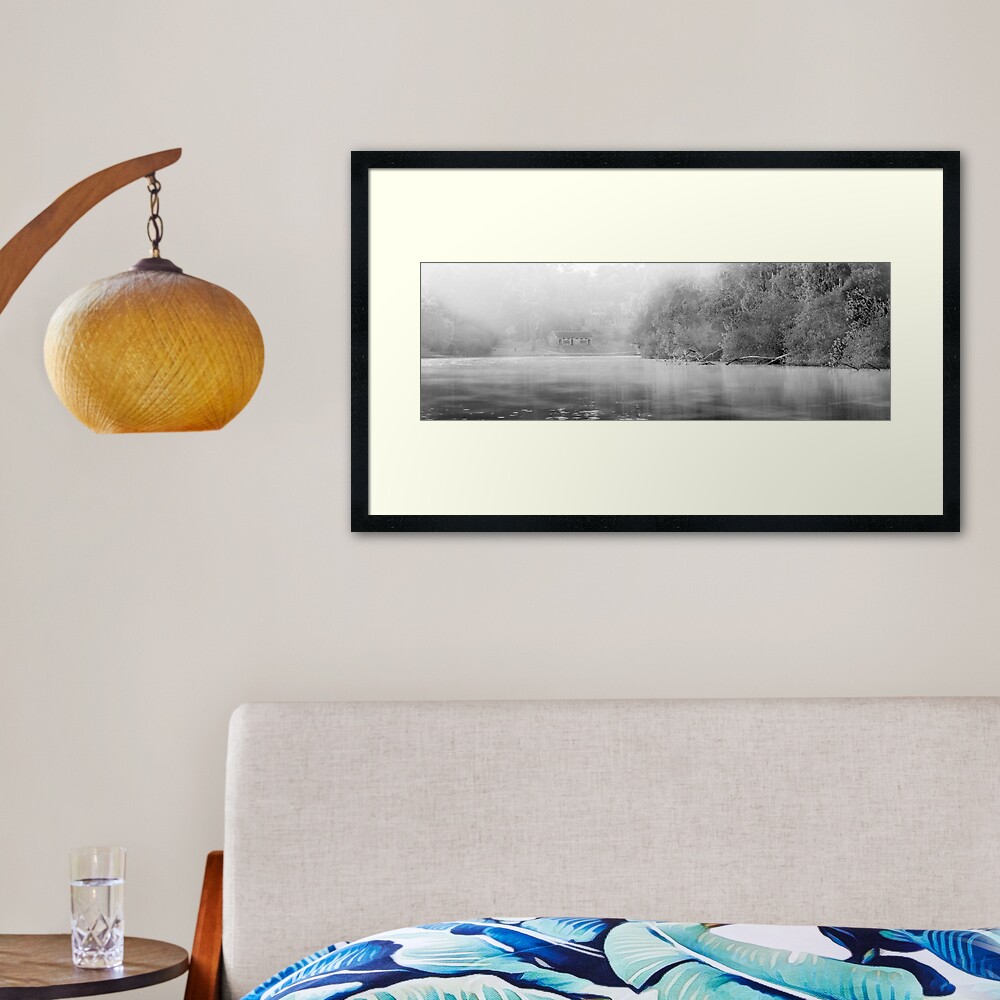 Lake Daylesford Framed Art Print