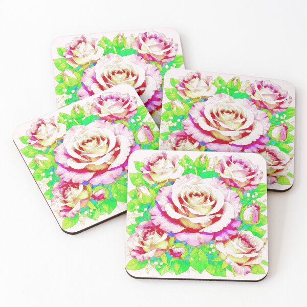Item preview, The Abstract Hybrid Tea Rose designed and sold by SeanTee.