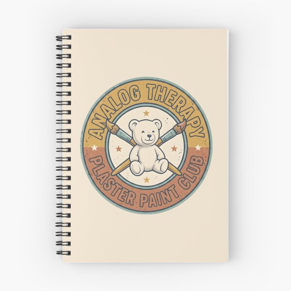 Item preview, Vintage Teddy Bear Analog Therapy Art Club designed and sold by SplashTastic.