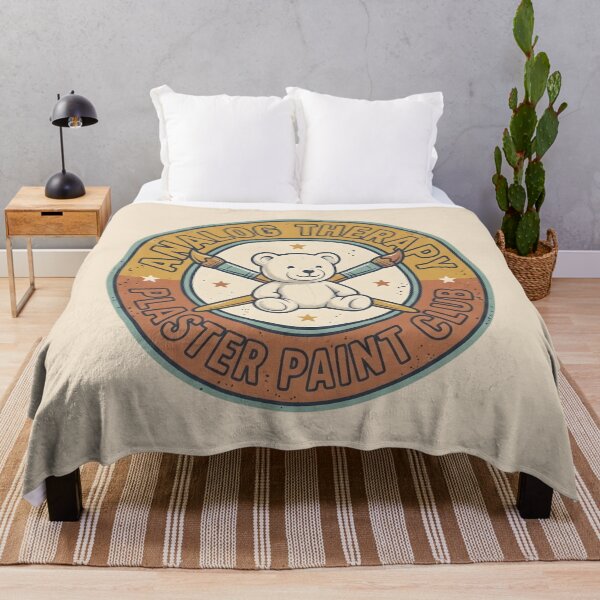 Item preview, Vintage Teddy Bear Analog Therapy Art Club designed and sold by SplashTastic.