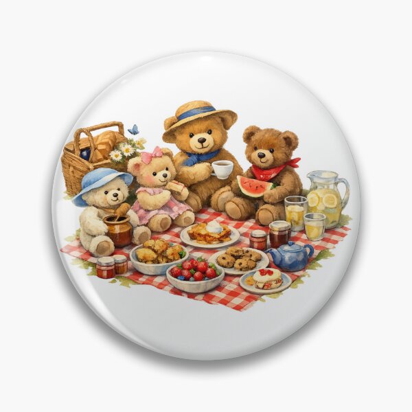 Item preview, Teddy Bear Picnic designed and sold by Giddy Bear Gifts.