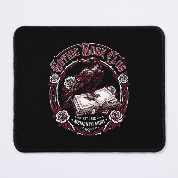 Item preview, Gothic Book Club Raven Memento Mori designed and sold by SplashTastic.