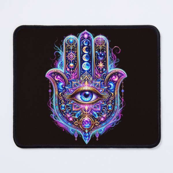 Item preview, Mystic Hamsa Eye designed and sold by syotos-ai.