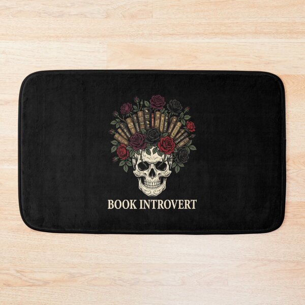 Item preview, Book Introvert Gothic Skull Horror designed and sold by SplashTastic.