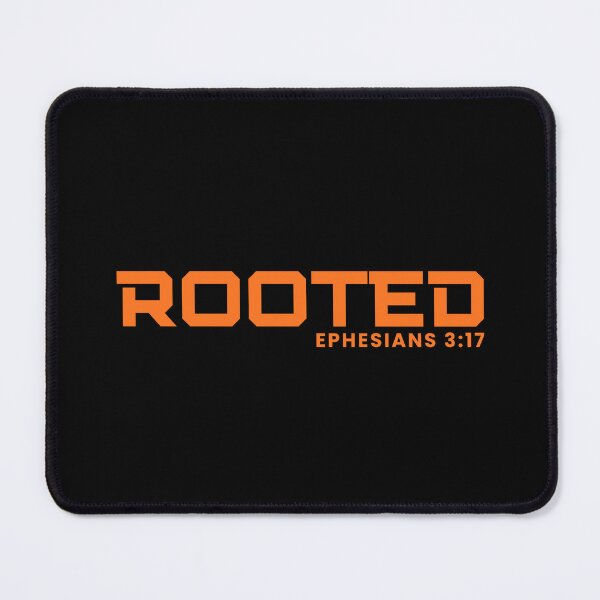 Item preview, Rooted - Ephesians 3:17 Christian Faith Growth - Orange Design designed and sold by MoriaStore.