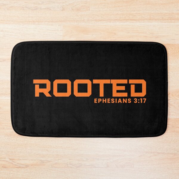 Item preview, Rooted - Ephesians 3:17 Christian Faith Growth - Orange Design designed and sold by MoriaStore.