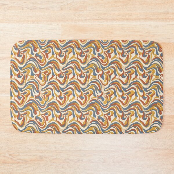 Item preview, Retro Liquid Swirl 70s Abstract designed and sold by SplashTastic.