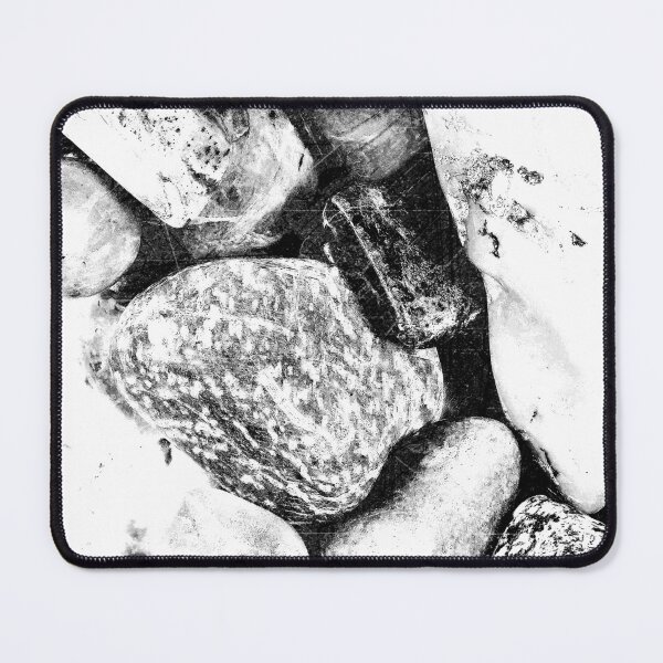 Item preview, Tumbled Gemstones Crystal Bowl Dark Mineral Collection Art designed and sold by Ghoul Enterprises.