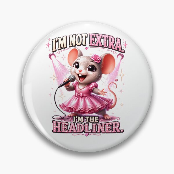 Item preview, Sassy Mouse Performer Pink Coquette Women Gift designed and sold by Gentlestate.