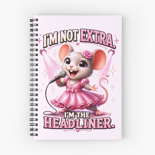 Item preview, Sassy Mouse Performer Pink Coquette Women Gift designed and sold by Gentlestate.