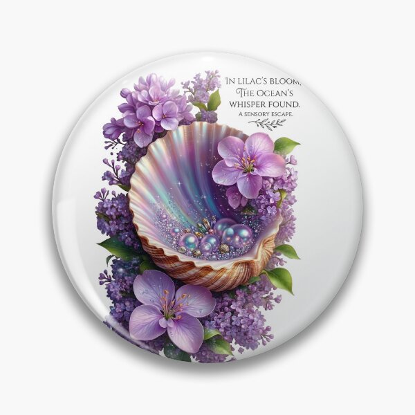 Item preview, Lilac Seashell Pearl Sensory Escape designed and sold by Sovereign Supply Co..
