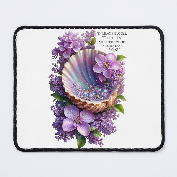 Item preview, Lilac Seashell Pearl Sensory Escape designed and sold by Sovereign Supply Co..