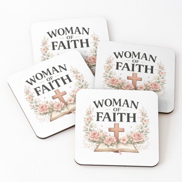 Item preview, Woman of Faith Bible with Roses Illustration designed and sold by Ahmedsyde.