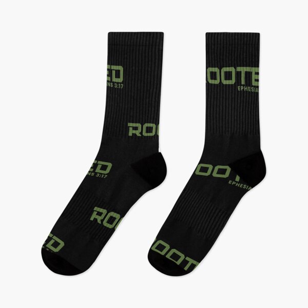 Item preview, Rooted - Ephesians 3:17 Christian Faith Growth - Green Design designed and sold by MoriaStore.