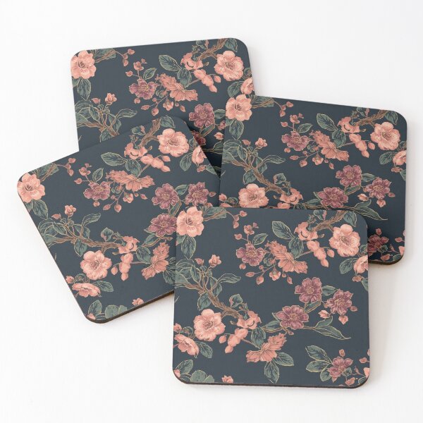 Item preview, Exquisite Sakura Flower | Vibrant Floral Japanese Botanical Watercolour designed and sold by Desolaa_Arts.