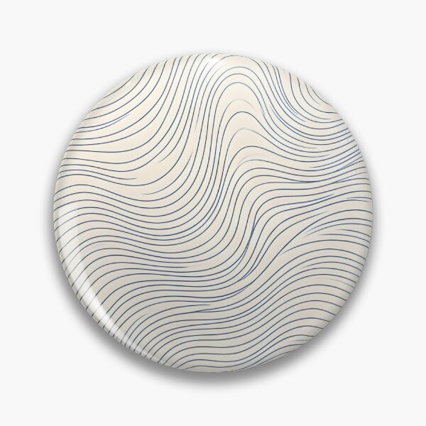 Item preview, Minimalist Topographic Wave Line Art designed and sold by SplashTastic.