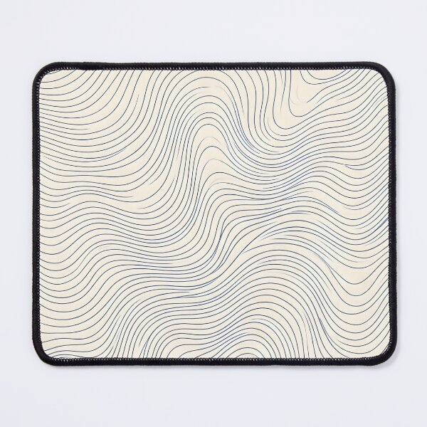 Item preview, Minimalist Topographic Wave Line Art designed and sold by SplashTastic.
