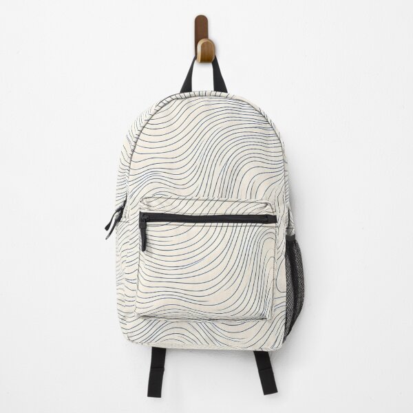 Item preview, Minimalist Topographic Wave Line Art designed and sold by SplashTastic.