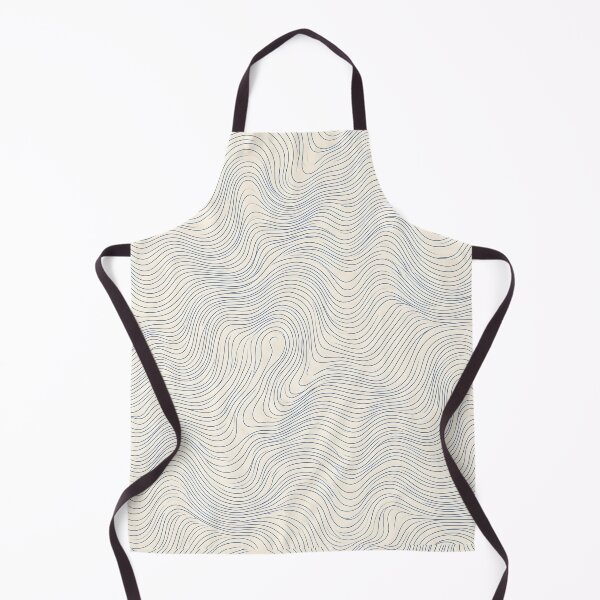 Item preview, Minimalist Topographic Wave Line Art designed and sold by SplashTastic.
