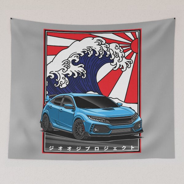 Item preview, Civic Type R FK8 (Racing Blue) designed and sold by JioojiProject.