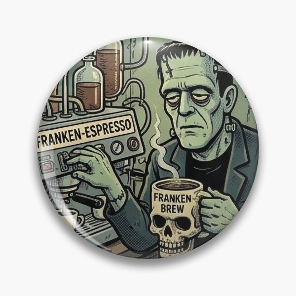 Item preview, Franken Mornign Coffe designed and sold by RaymondMills.