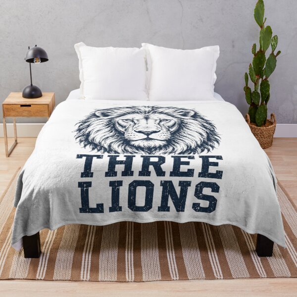 Item preview, Three Lions Shirt England Football Supporter Tee Vintage World Cup Fan designed and sold by ToastDesign.