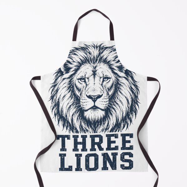 Item preview, Three Lions Shirt England Football Supporter Tee Vintage World Cup Fan designed and sold by ToastDesign.