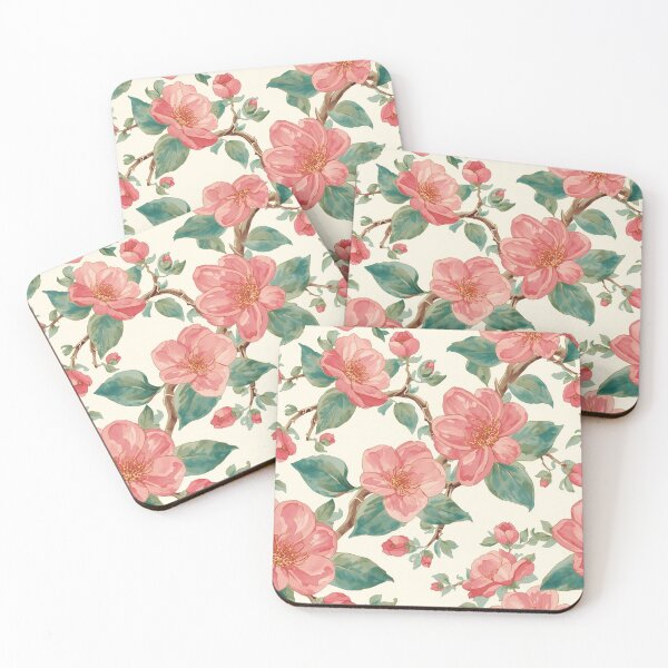 Item preview, Charming Sakura Flower | Vibrant Floral Japanese Botanical Watercolour designed and sold by Desolaa_Arts.